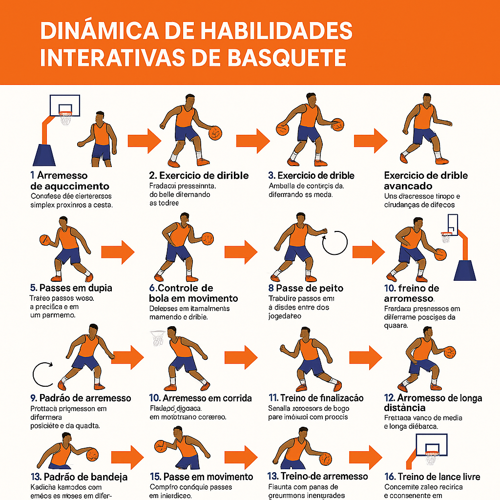 Dinâmica de Habilidades Interativas de Basquete
